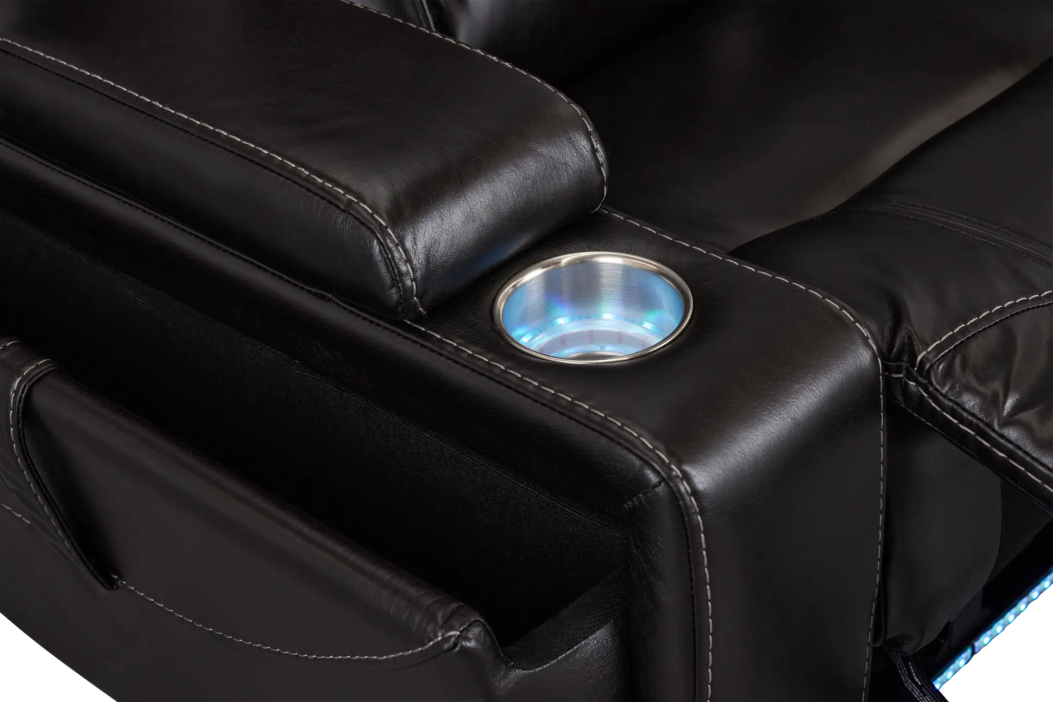 Meta Black Micro Power Recliner Meta Black Micro Power Recliner