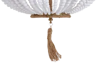 Larsen White Medium Chandelier