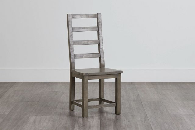 Seattle Gray Wood Side Chair (0)
