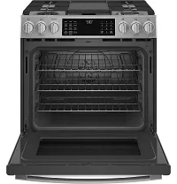 Ge Profile 930 Series Stainless Steel 30" Dual Fuel Range