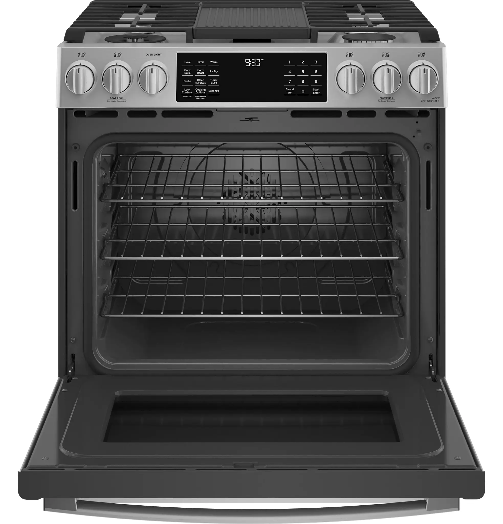 Ge Profile 930 Series Stainless Steel 30" Dual Fuel Range Ge Profile 930 Series Stainless Steel 30" Dual Fuel Range