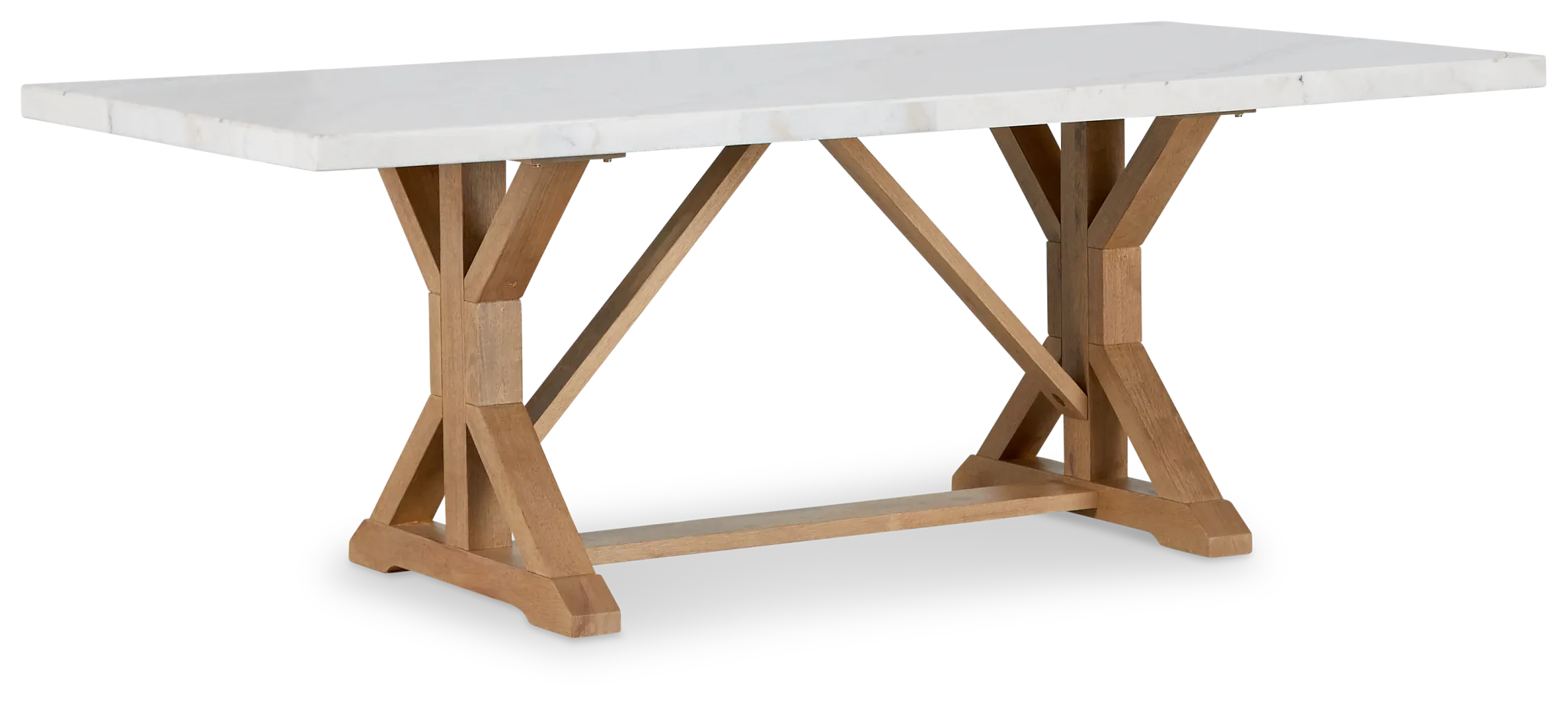 Somerset White Rectangular Table