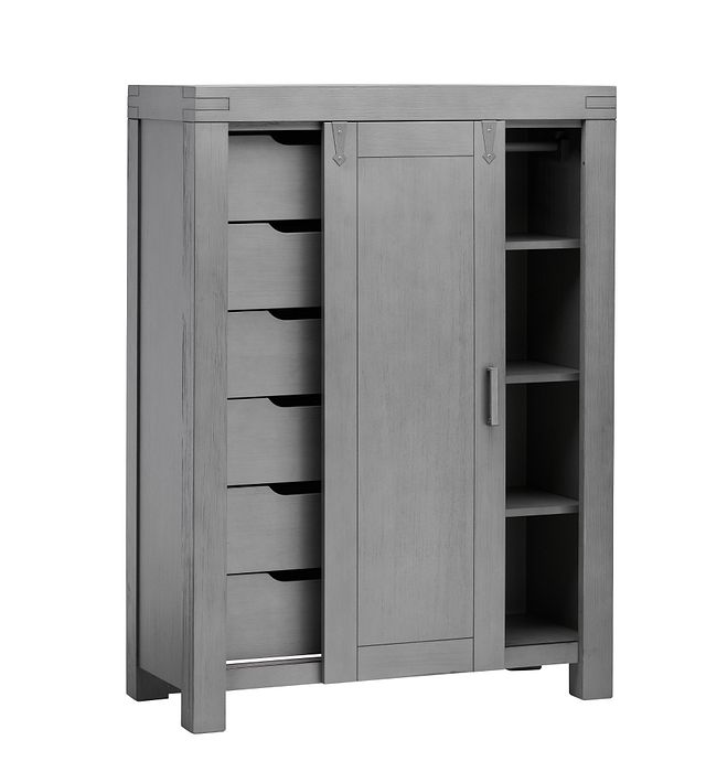 Piermont Gray Wardrobe Chest