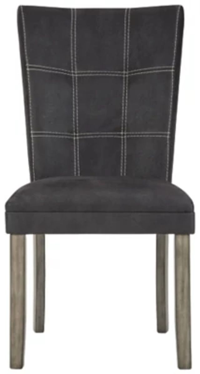 Dontally Gray Upholstered Side Chair (1)