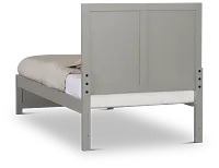 Charleston Gray Panel Bed