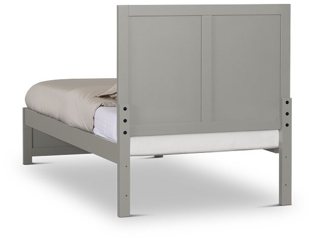 Charleston Gray Panel Bed