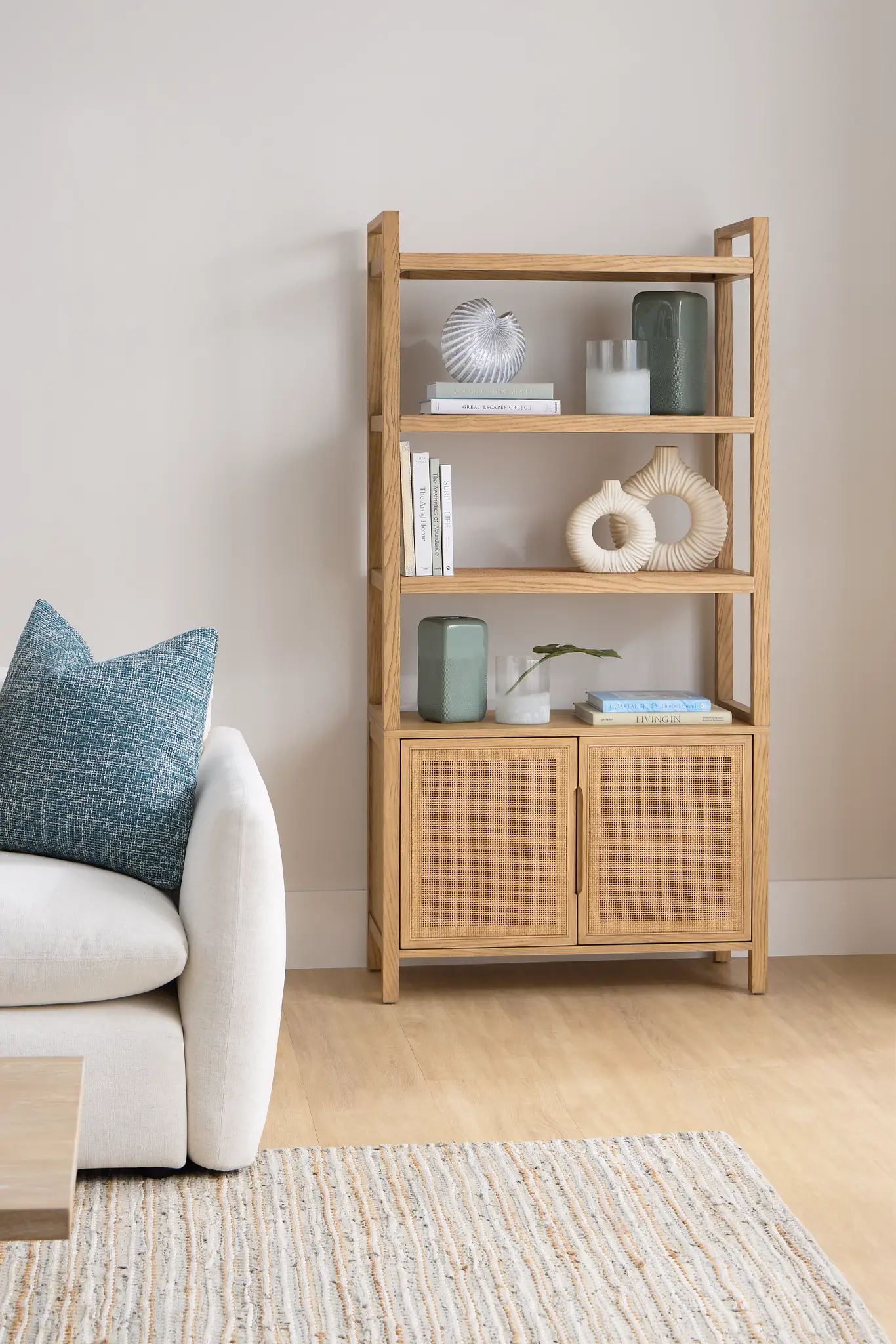 Pacific Light Tone Woven Bookcase Pacific Light Tone Woven Bookcase