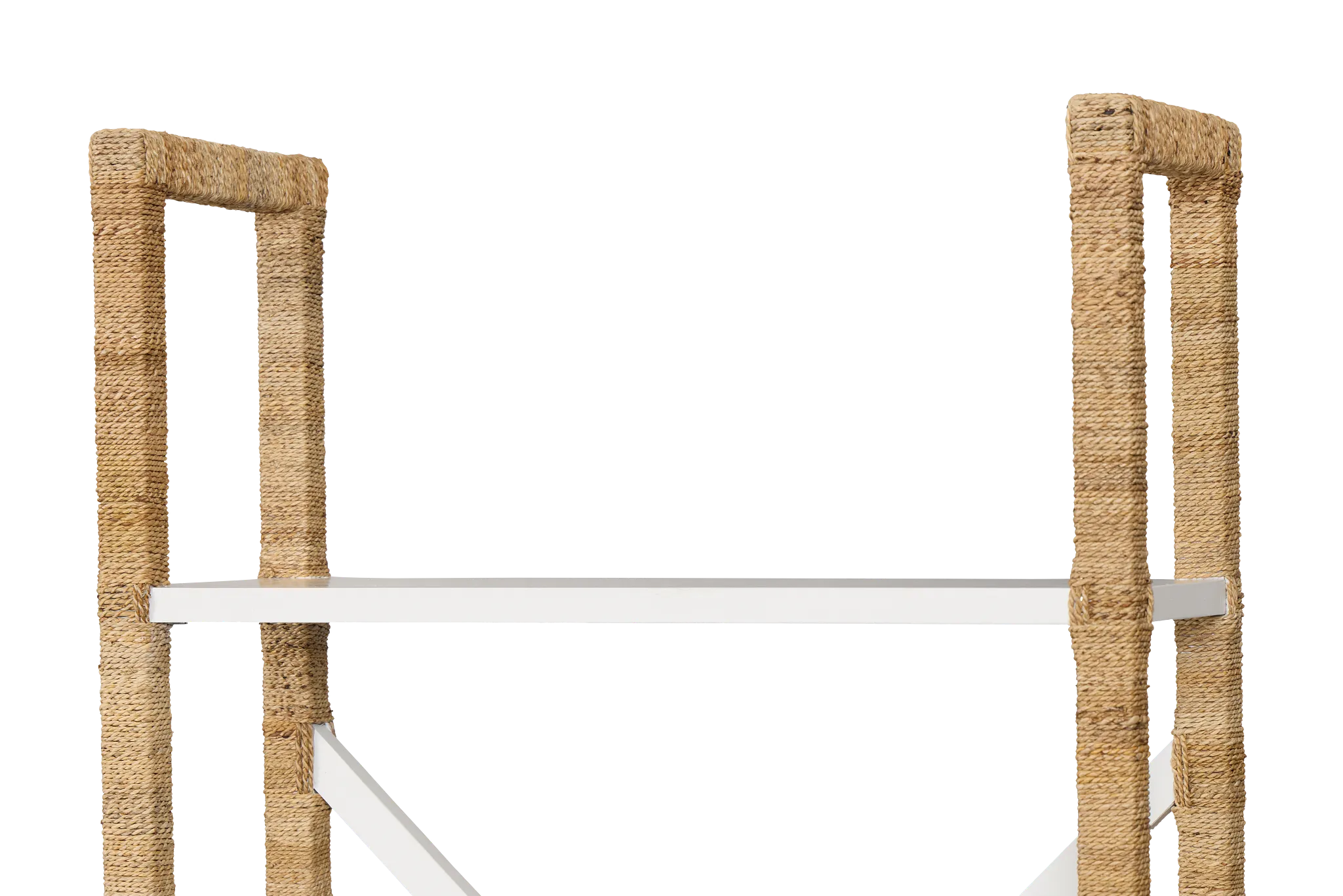 Marley Light Tone Woven Bookcase