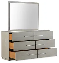 Destination Light Tone Dresser & Mirror