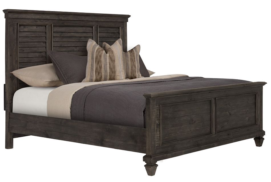Sonoma Dark Tone Panel Bed