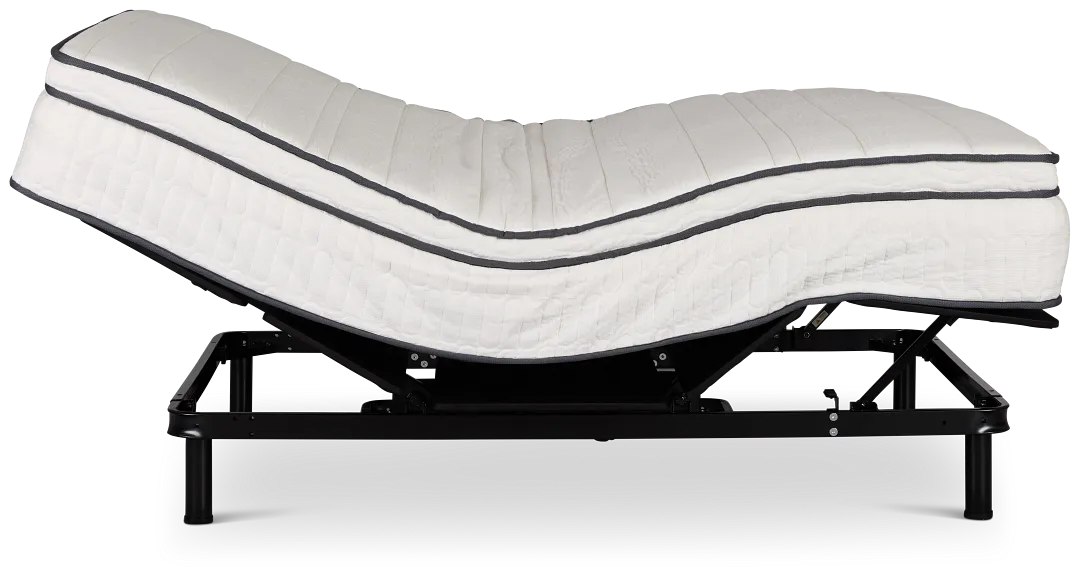 Rest & Renew By Zinus 12" Hybrid Slat Adjustable Mattress Set