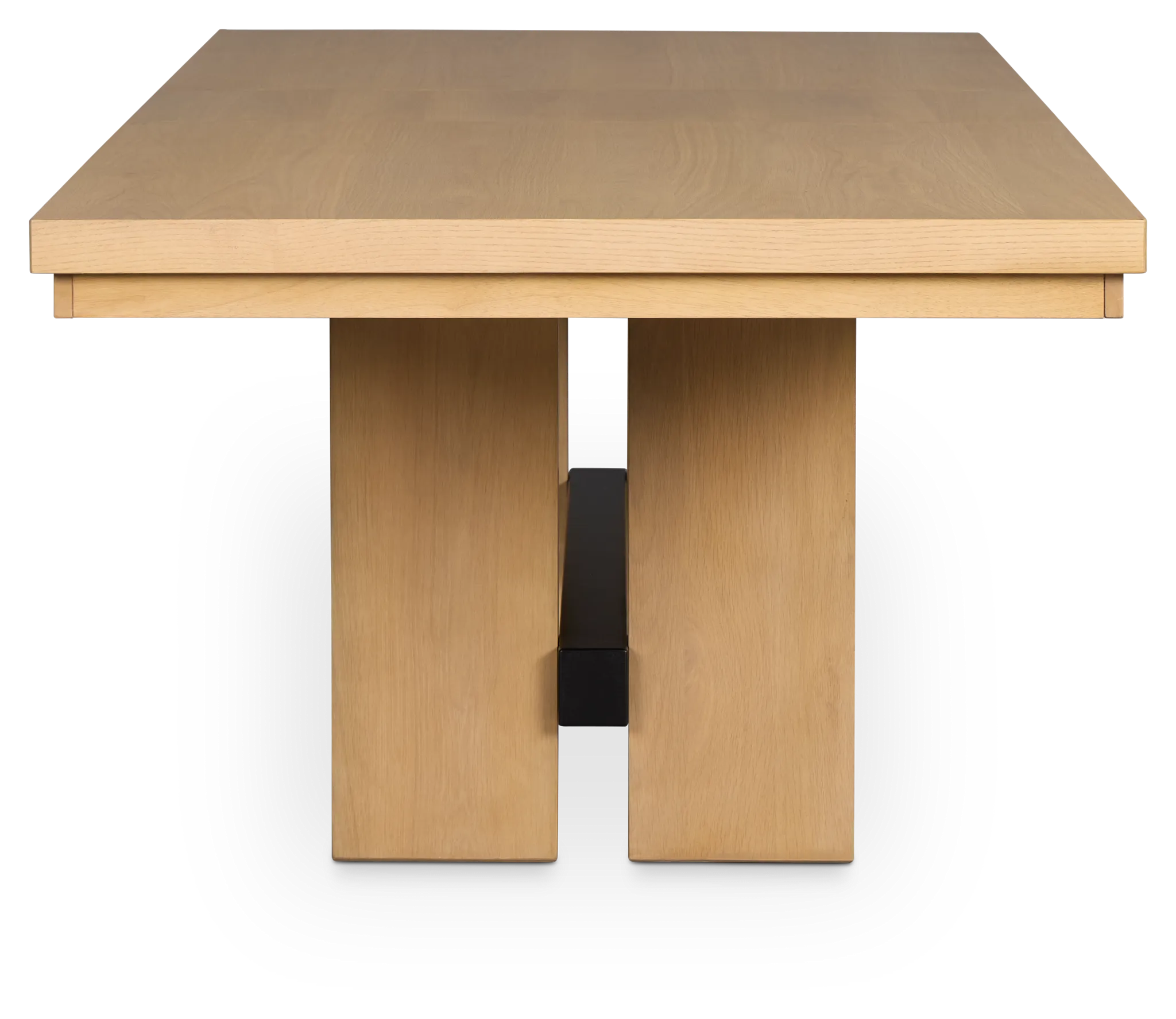 Highland Light Tone Rect Trestle Table