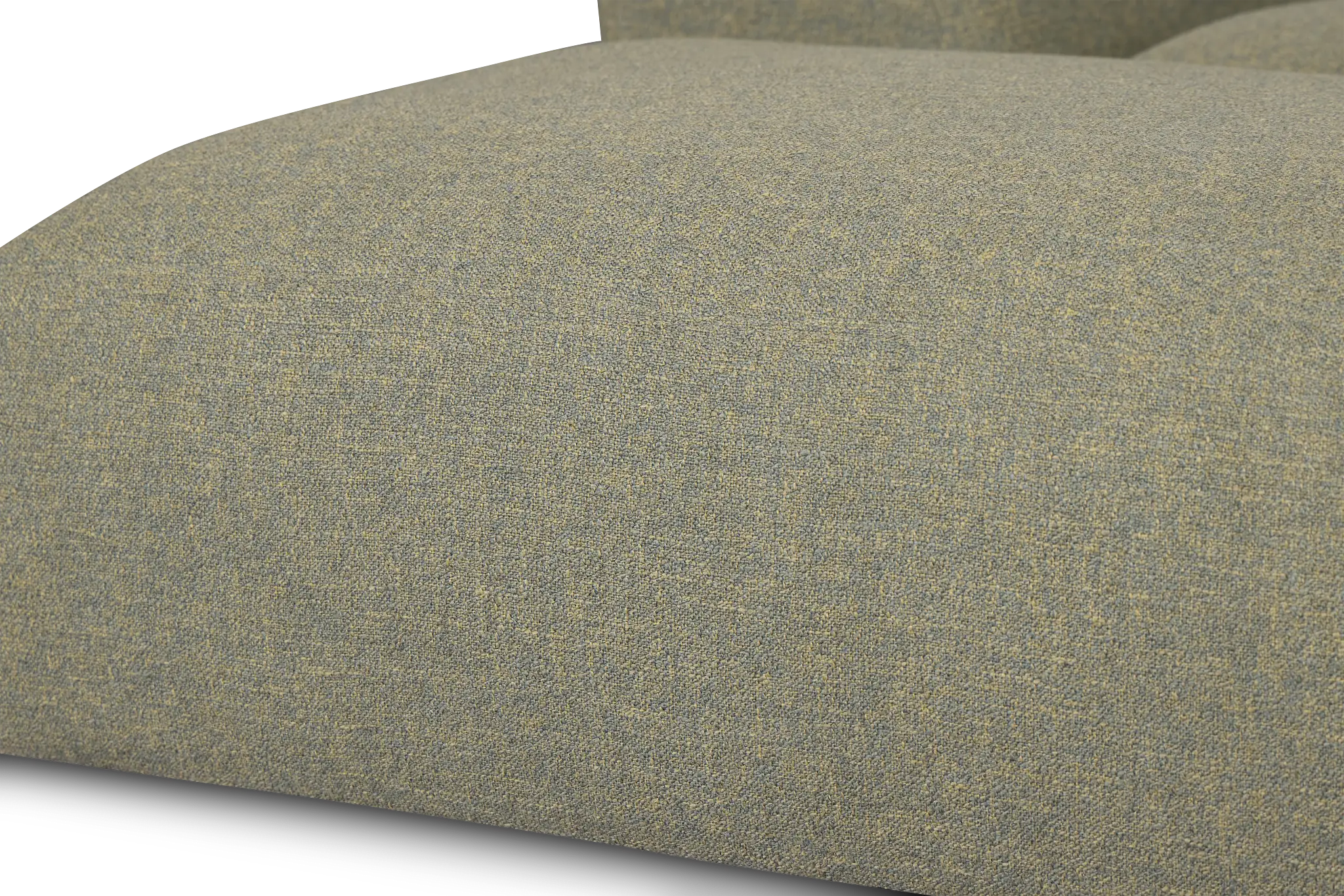 Baylor Green Fabric 5-piece Left Facing Bumper Sectional Baylor Green Fabric 5-piece Left Facing Bumper Sectional