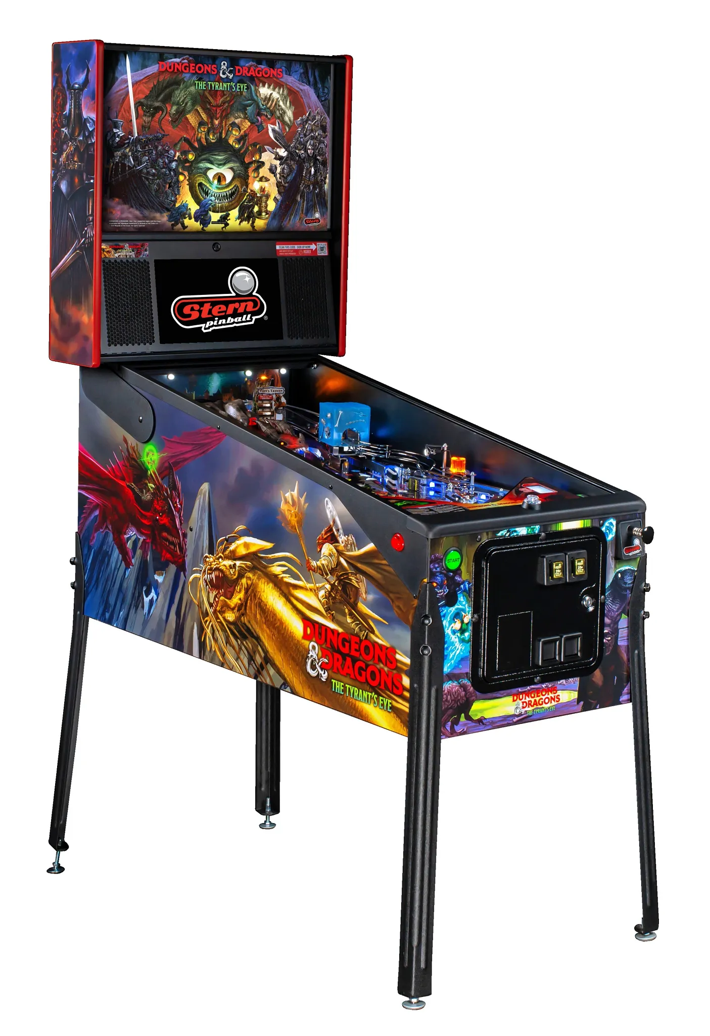 Dungeons & Dragons Premium Pinball Machine