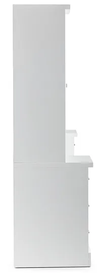 Newport White 164" Drawer Entryway