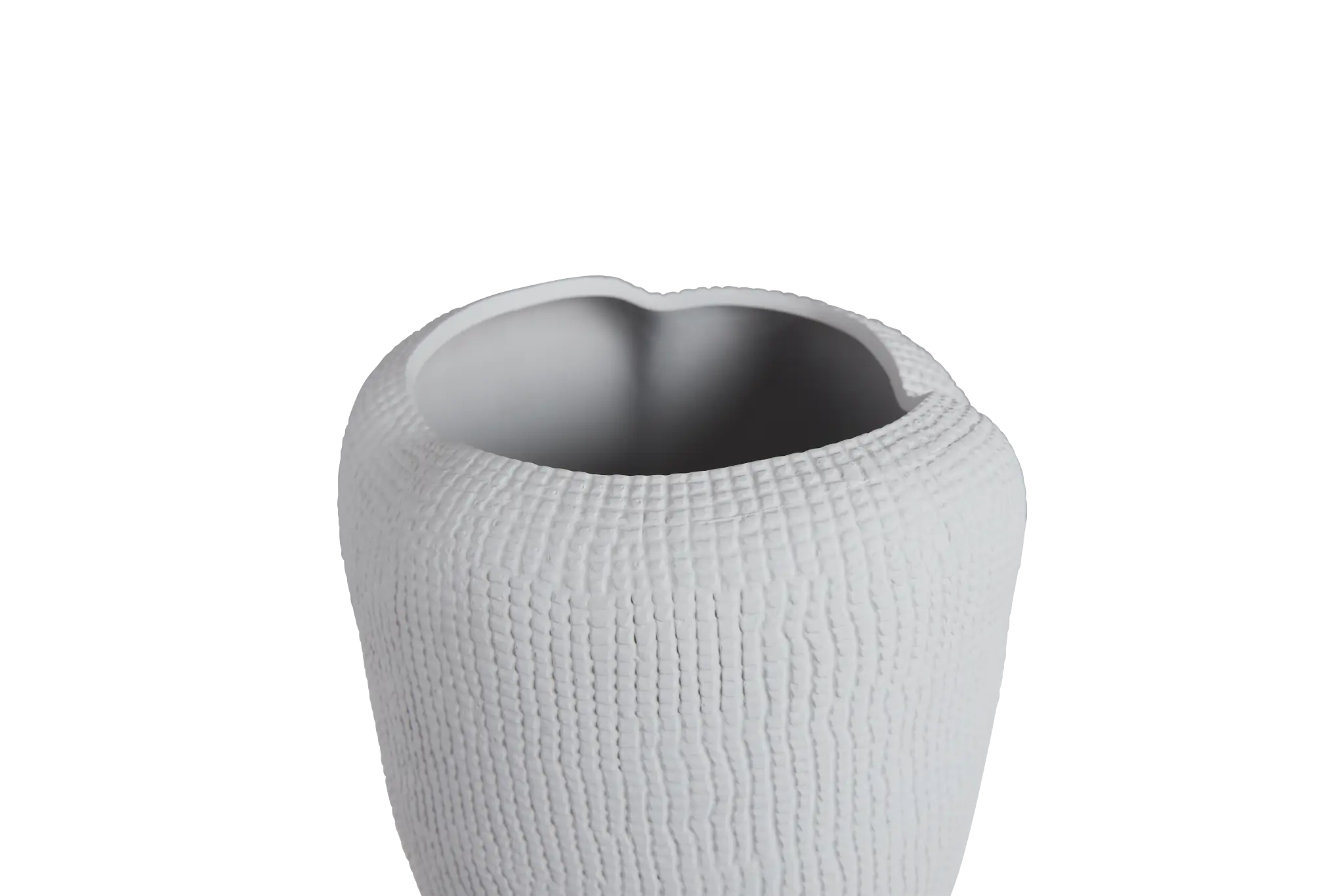 Waffi White Large Vase Waffi White Large Vase