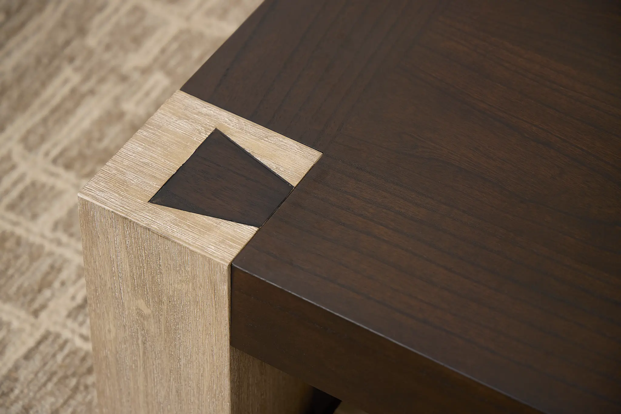 Jacob Two-tone Square End Table Jacob Two-tone Square End Table