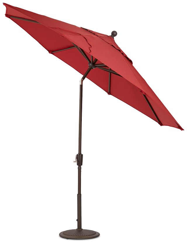 Maui Red Umbrella Set