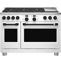 Cafe Handle Flat Black 48" Range Handle