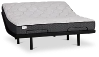 Kevin Charles By Sealy Essential Plush Plus Adjustable Mattress Set