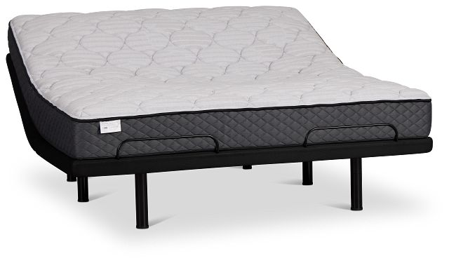 Kevin Charles By Sealy Essential Plush Plus Adjustable Mattress Set