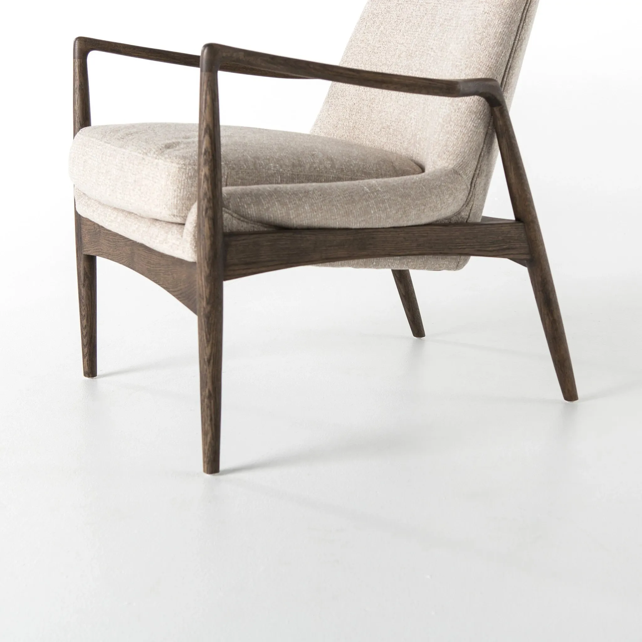 Four Hands Abella Light Beige Fabric Accent Chair