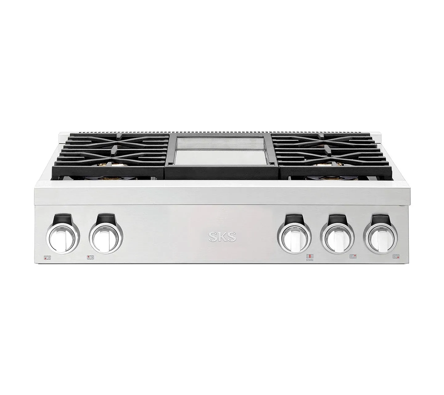 Sks 360 Series Stainless Steel 36" Gas Cook Top