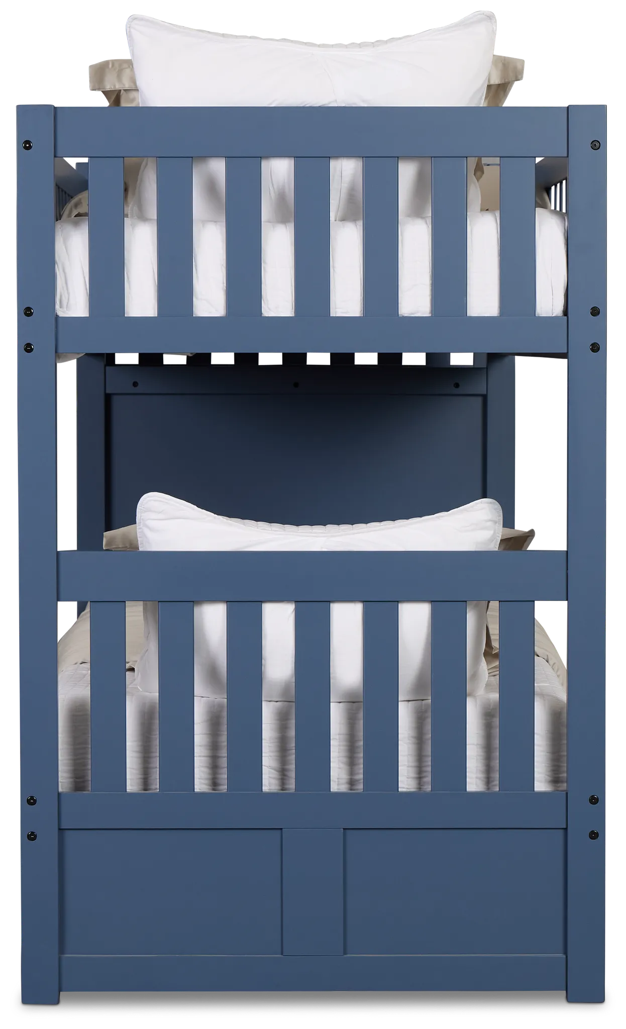 Charleston Dark Blue Step Trundle Bunk Bed