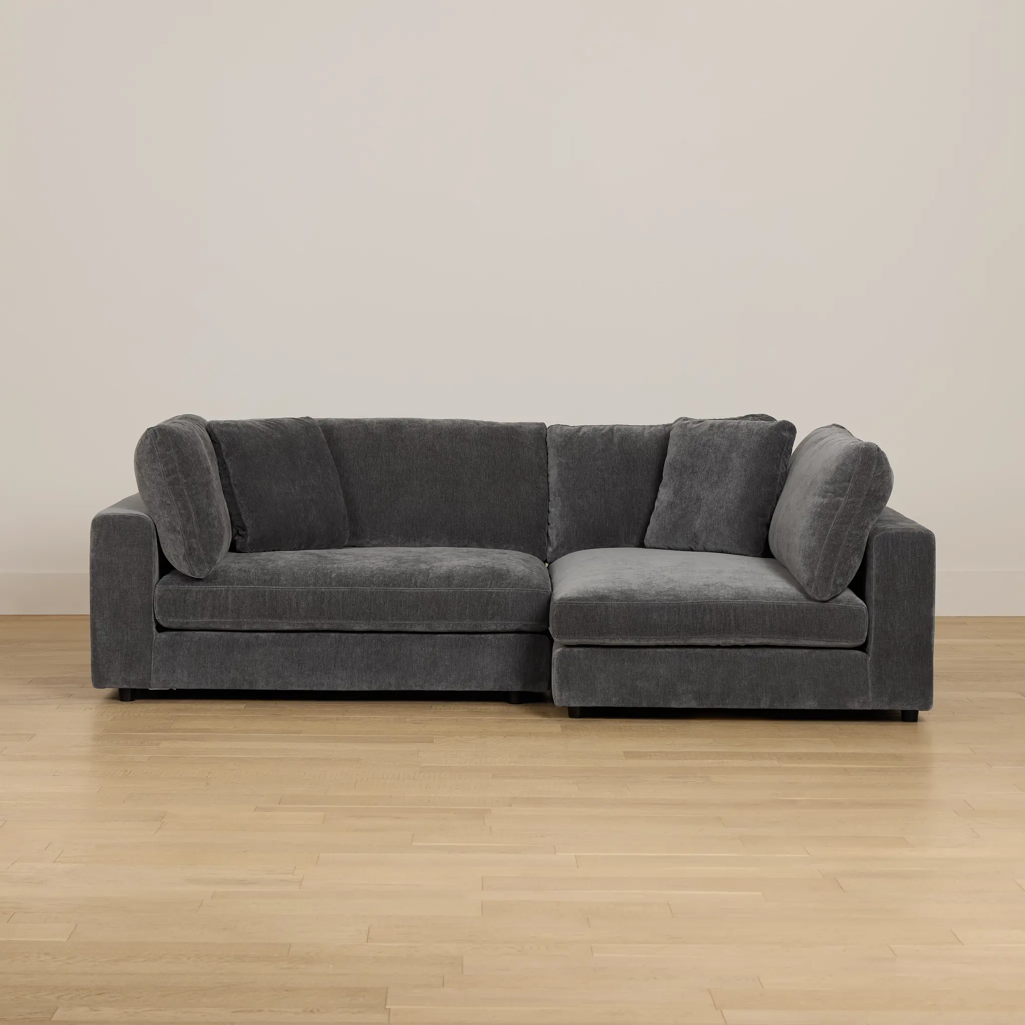 Lounge Dark Gray Fabric Right Chaise Sectional Lounge Dark Gray Fabric Right Chaise Sectional