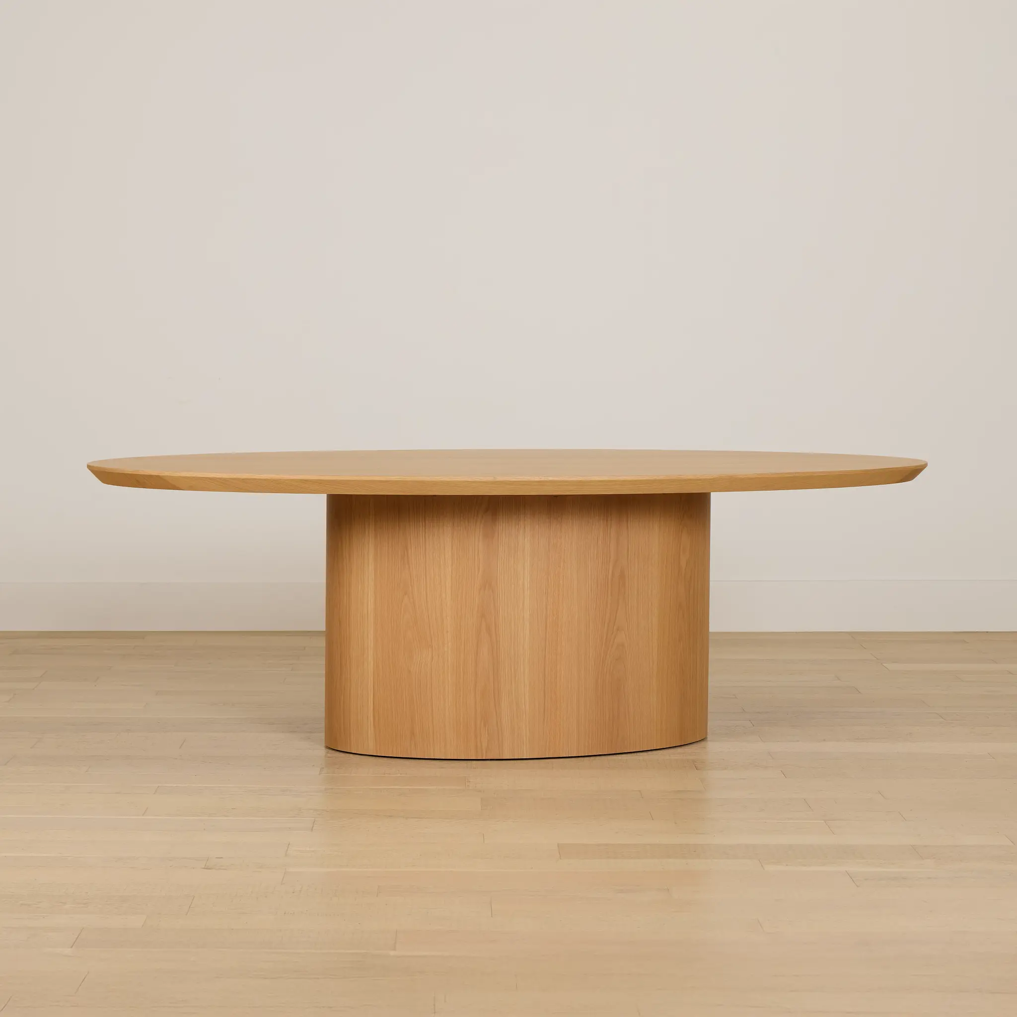 Nomad Light Tone 94" Oval Table Nomad Light Tone 94" Oval Table