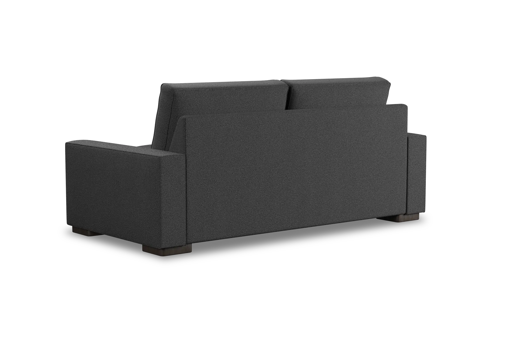 Edgewater Delray Dark Gray 84" Sofa W/ 2 Cushions Edgewater Delray Dark Gray 84" Sofa W/ 2 Cushions
