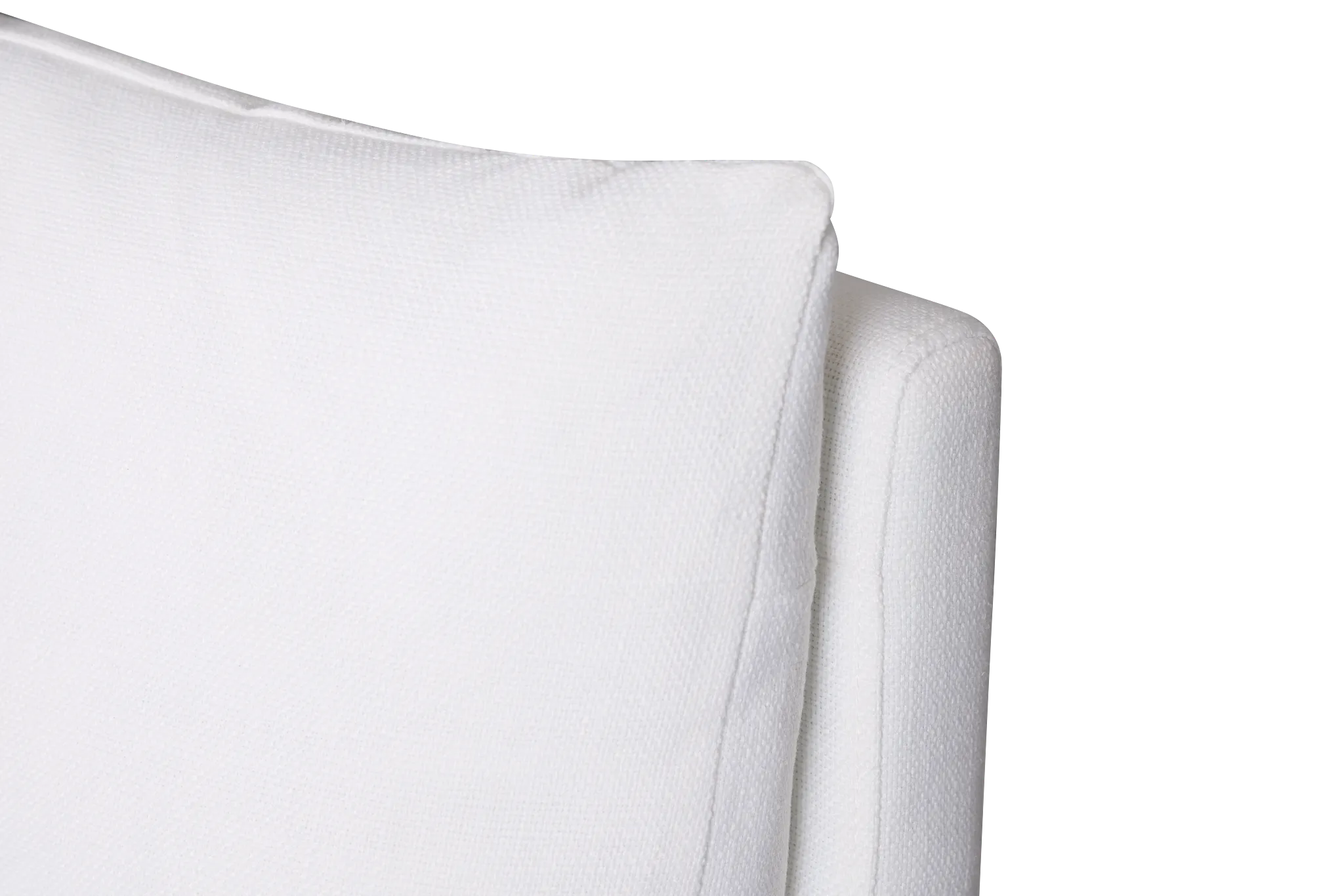 Willow White Fabric Upholstered Side Chair