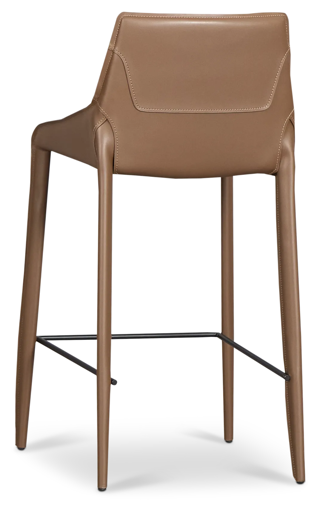 Wakefield Brown 27" Upholstered Barstool