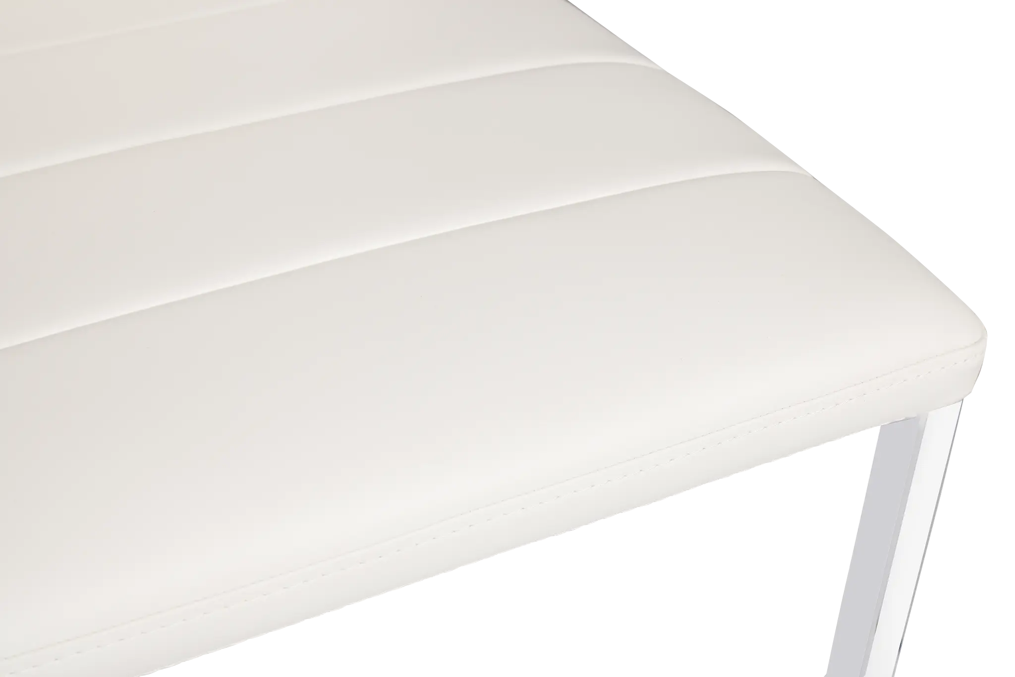 Amalfi White 24" Upholstered Barstool Amalfi White 24" Upholstered Barstool