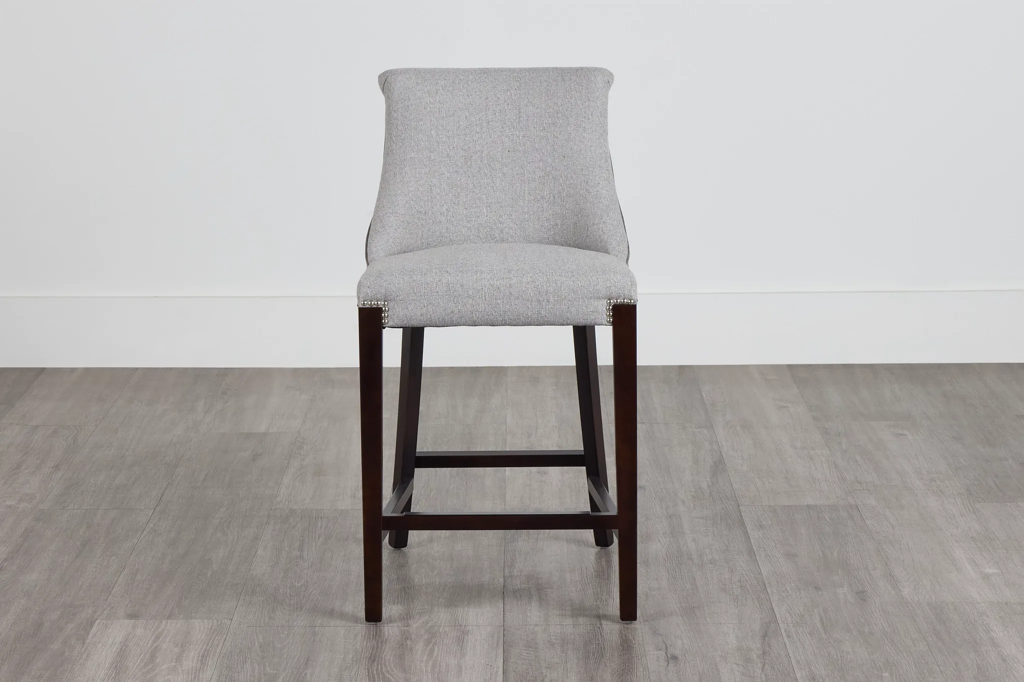 Brynn Light Gray Micro 24" Barstool