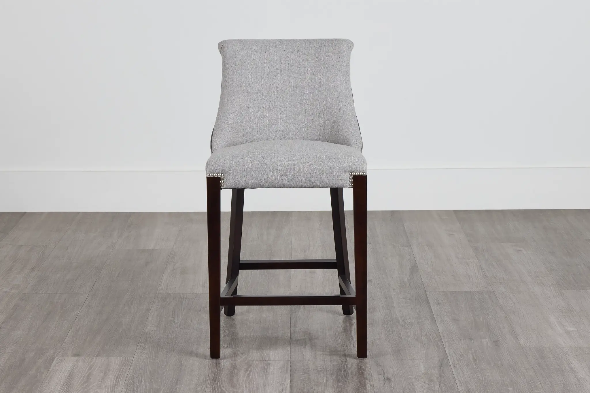 Brynn Light Gray Micro 24" Barstool Brynn Light Gray Micro 24" Barstool