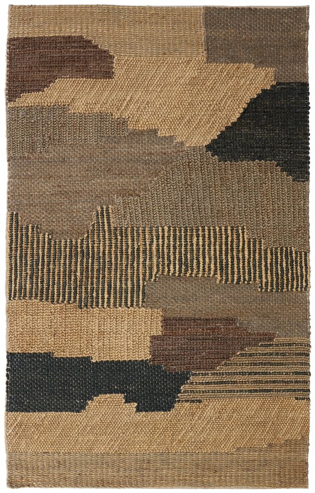 Liam Light Gray Jute 8x11 Area Rug