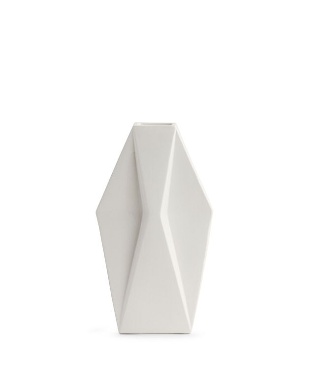 Wallis White Small Vase (2)