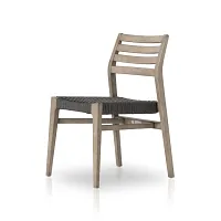 Callen Gray Woven Side Chair