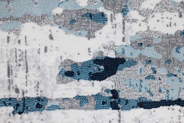 Palma Dark Blue 5x8 Area Rug