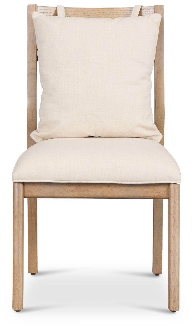 Pasadena Light Beige Upholstered Side Chair