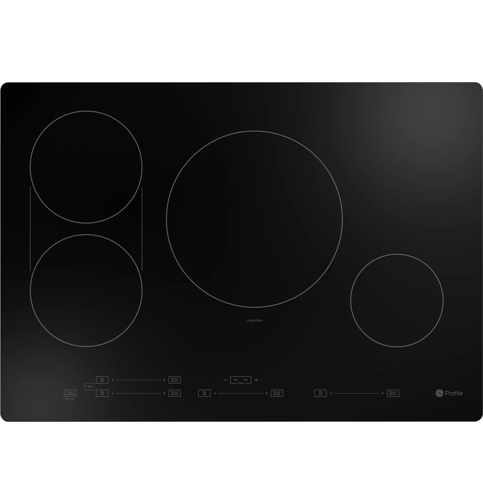 Ge Profile 6030 Series Black 30" Electric Cook Top Ge Profile 6030 Series Black 30" Electric Cook Top