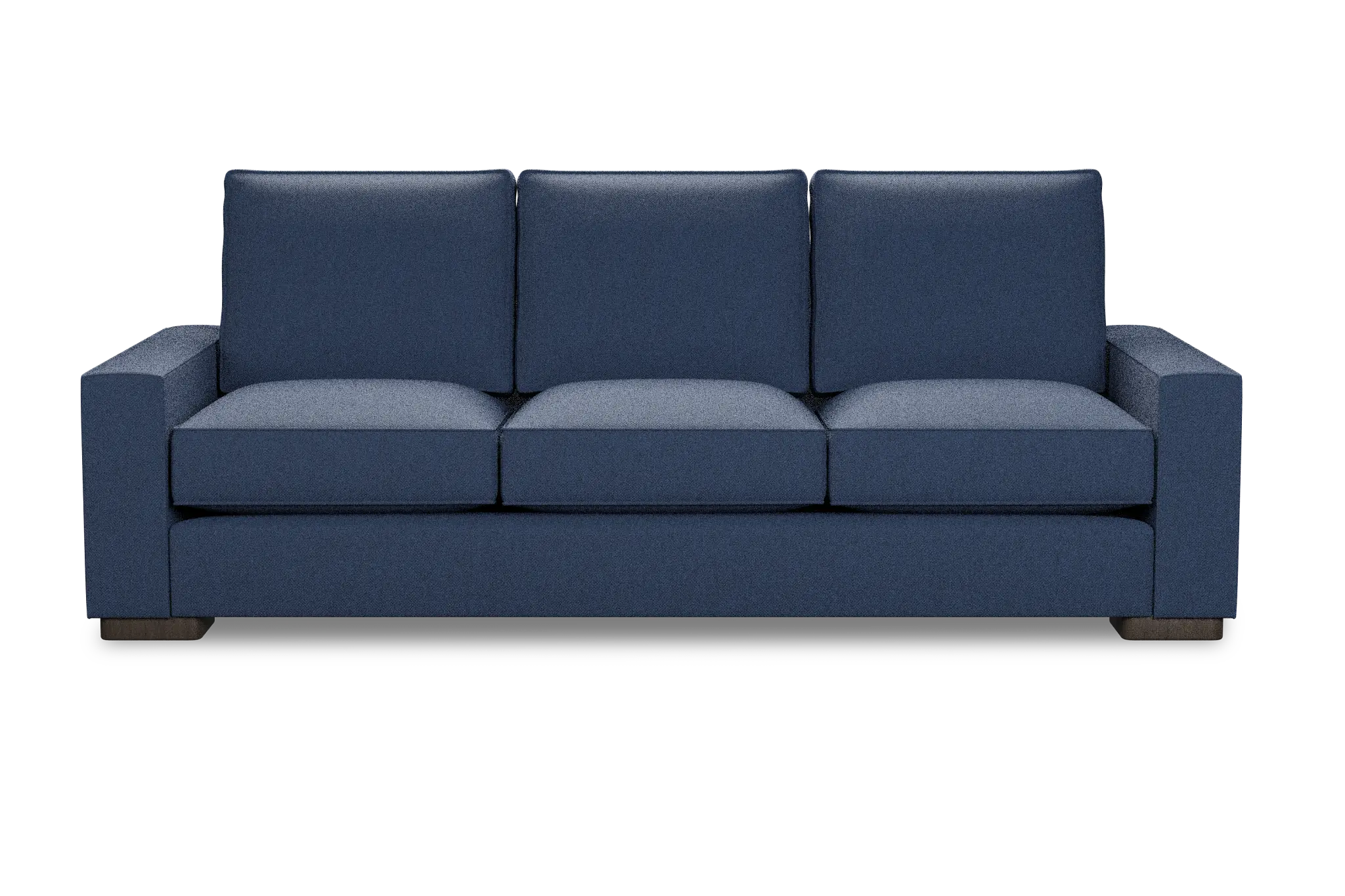 Edgewater Revenue Dark Blue 96" Sofa W/ 3 Cushions Edgewater Revenue Dark Blue 96" Sofa W/ 3 Cushions