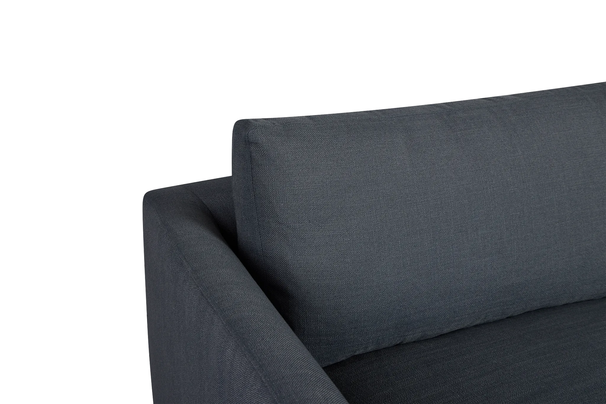 Willow 89" Navy Fabric Sofa