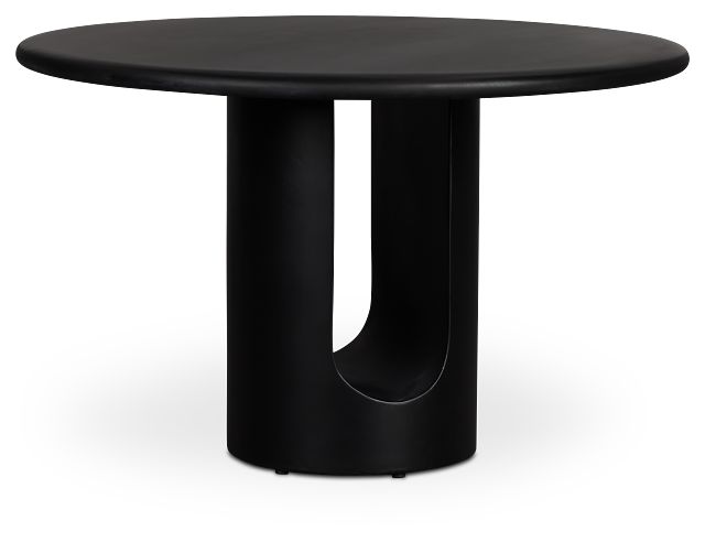 Soho Black Round Table