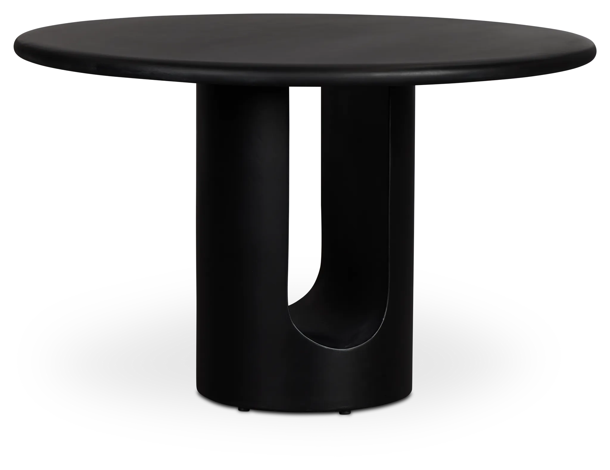 Soho Black Round Table