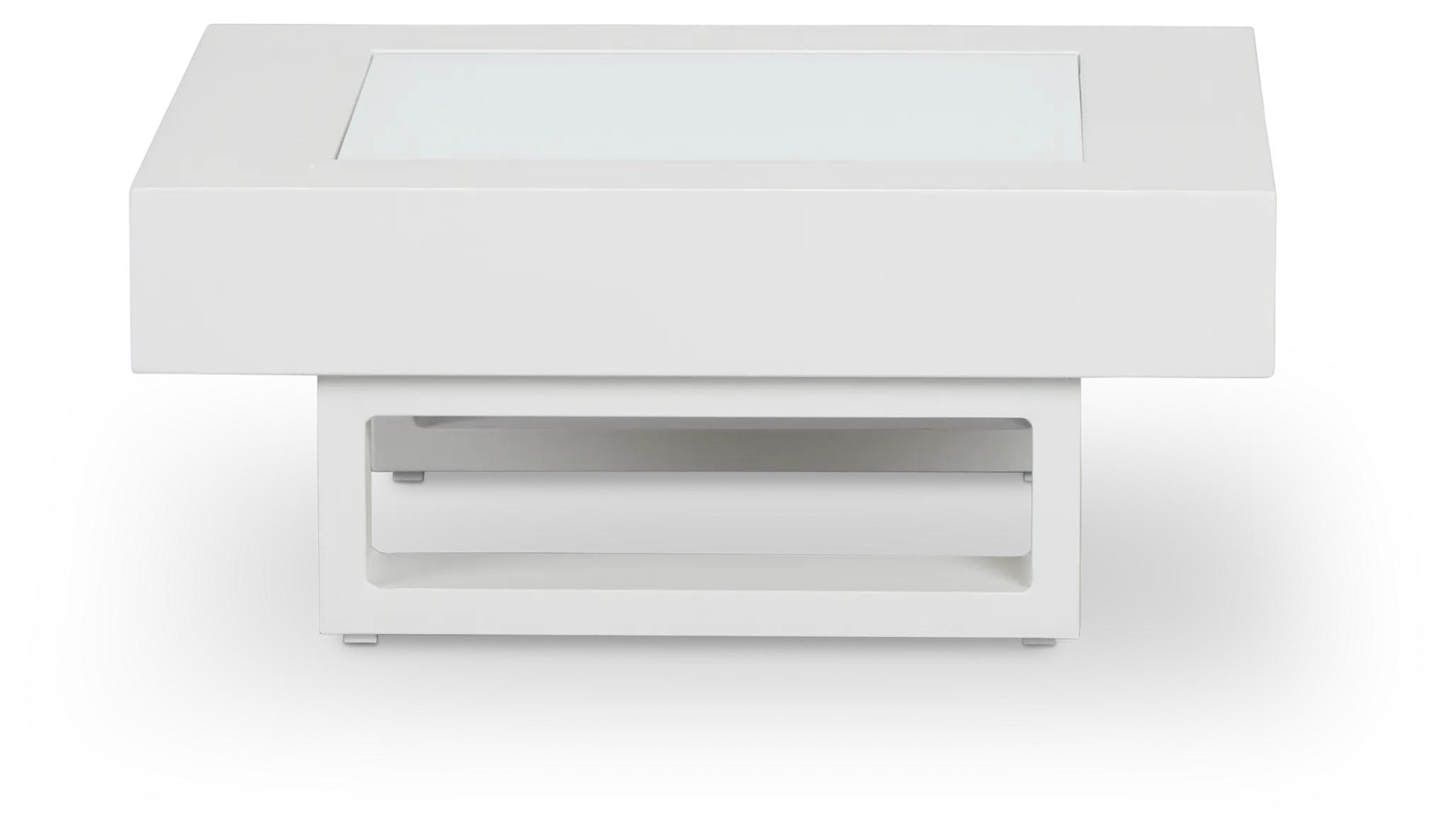 Exuma White End Table