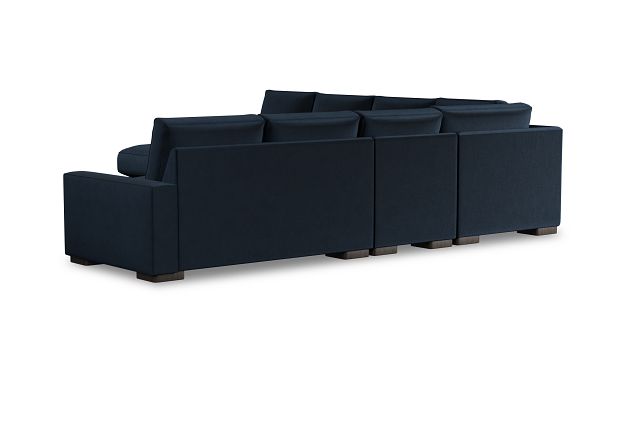 Edgewater Joya Dark Blue Large Left Chaise Sectional