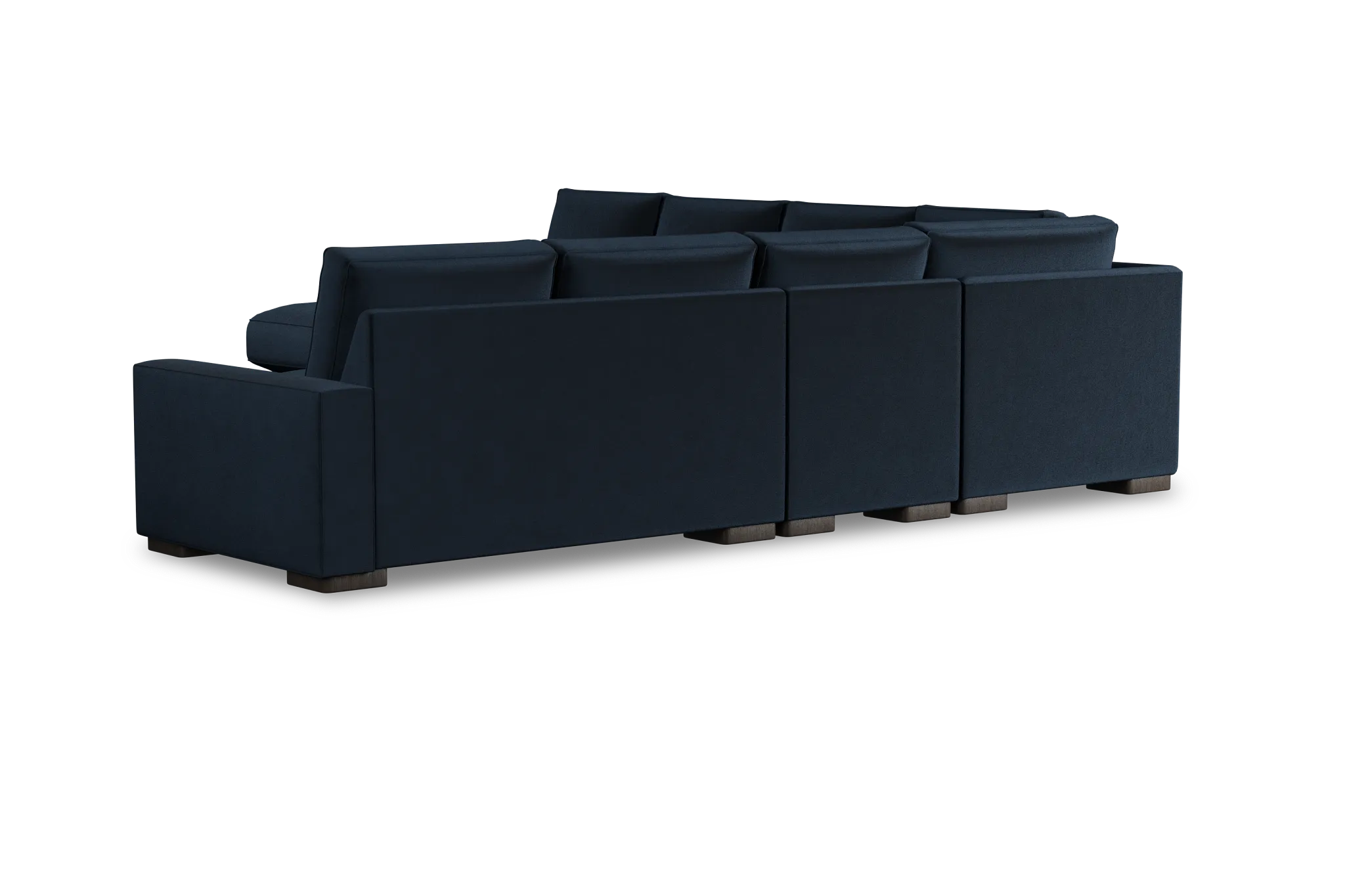 Edgewater Joya Dark Blue Large Left Chaise Sectional