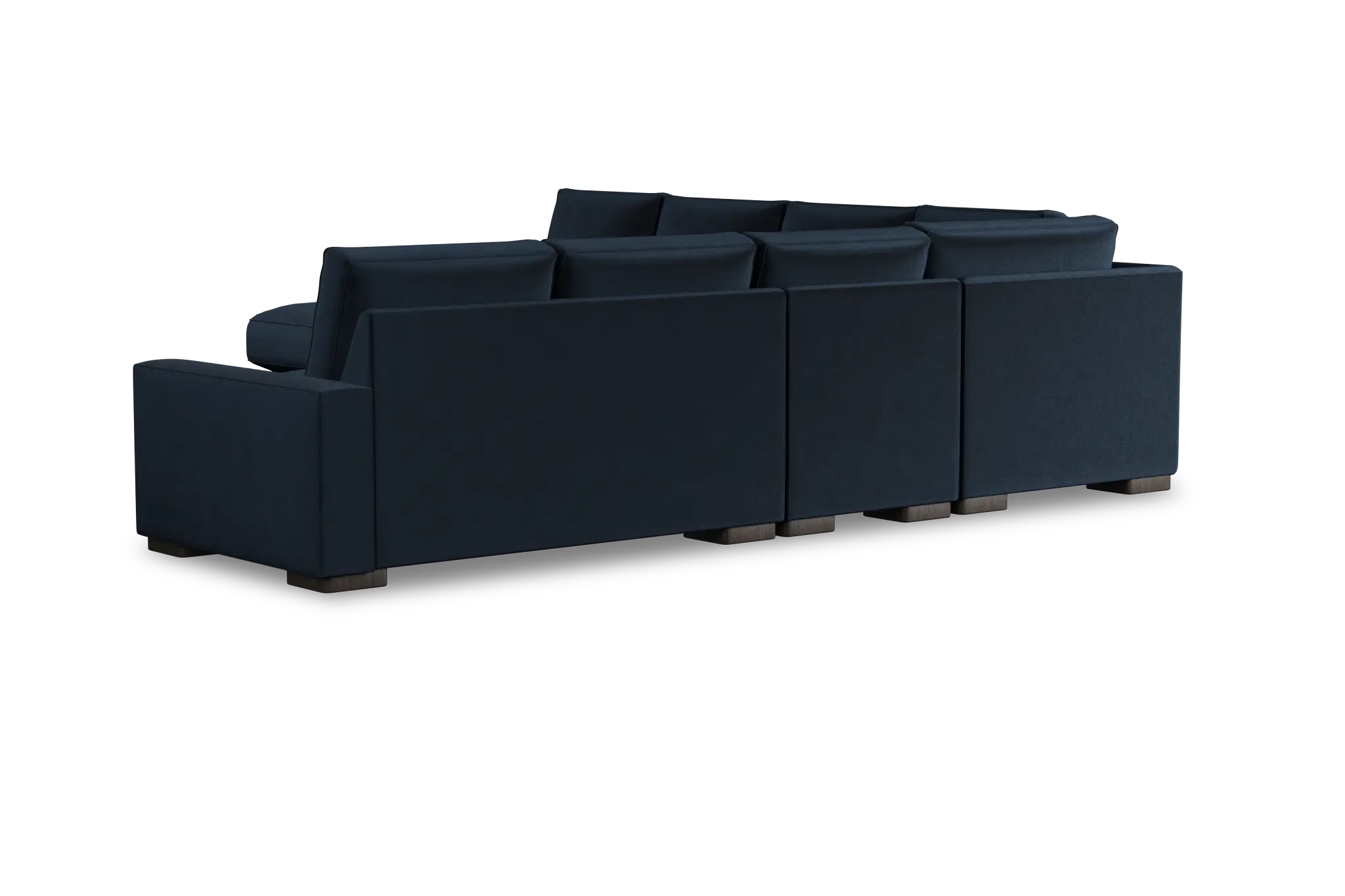 Edgewater Joya Dark Blue Large Left Chaise Sectional Edgewater Joya Dark Blue Large Left Chaise Sectional